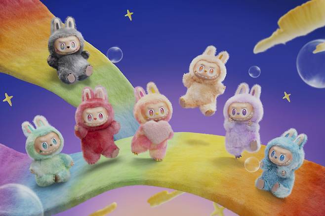 중국 팝마트에서 제공한 ‘라부부’ 홍보 이미지. [AP]