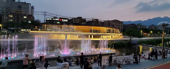 우이천 수변활력거점. [서울시 제공]