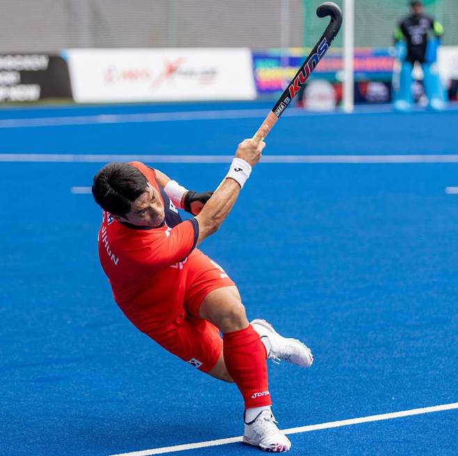 [서울=뉴시스] 남자 하키 국가대표 양지훈. (사진=대한하키협회 제공) *재판매 및 DB 금지