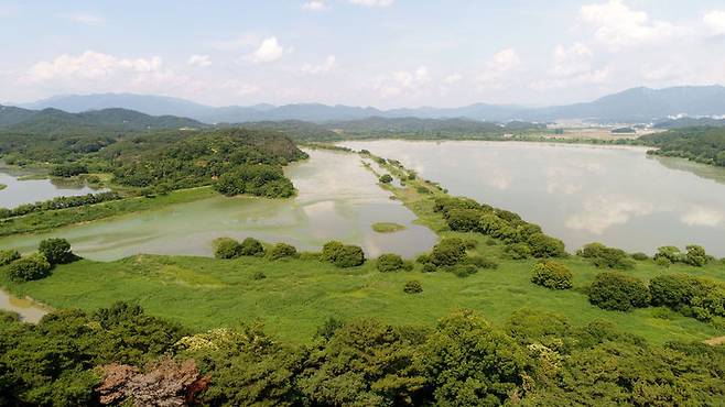 [창녕=뉴시스] 창녕군 우포늪 전경. (사진= 창녕군 제공) 2025.06.14. photo@newsis.com *재판매 및 DB 금지
