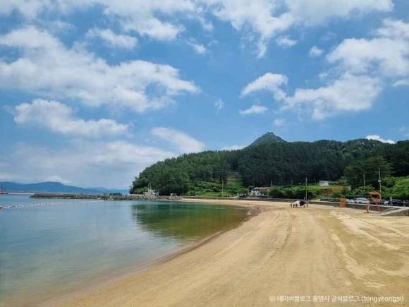 대항해수욕장 (사진 - 통영시 공식블로그)