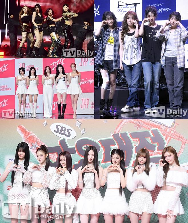 QWER 이즈나 키스오브라이프 있지