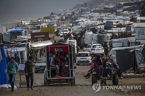 유엔 인도주의업무조정국이 원조 사업을 하는 가자지구  [EPA=연합뉴스 자료사진. 재판매 및 DB 금지]