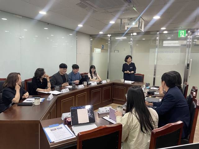 IB 학교 업무 담당자 협의회. 경북교육청 제공