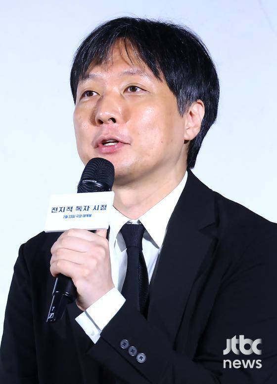 17일 오전 서울 광진구 자양동 롯데시네마 건대입구점에서 영화 '전지적 독자 시점' 제작보고회가 열렸다. 김병우 감독, 배우 안효섭, 이민호, 채수빈, 신승호, 나나가 참석했다. 박세완 엔터뉴스팀 기자 park.sewan@jtbc.co.kr
