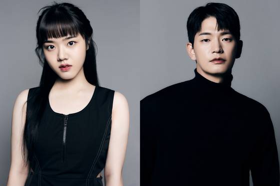 쇼트폼 드라마 '귀신도 세탁이 되나요?' 주연 배우 김향기, 강상준. 크리컴퍼니 제공.