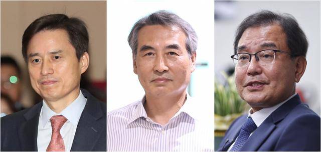 조은석(왼쪽 사진부터)·민중기·이명현 특별검사. 연합뉴스