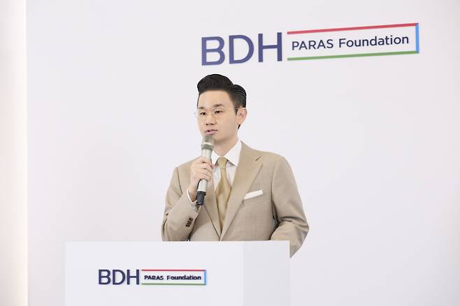 배동현 BDH 재단 이사장. 대한장애인체육회 제공