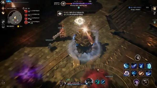 ▲ 협동 기믹은 도전 어비스와 거의 유사하다