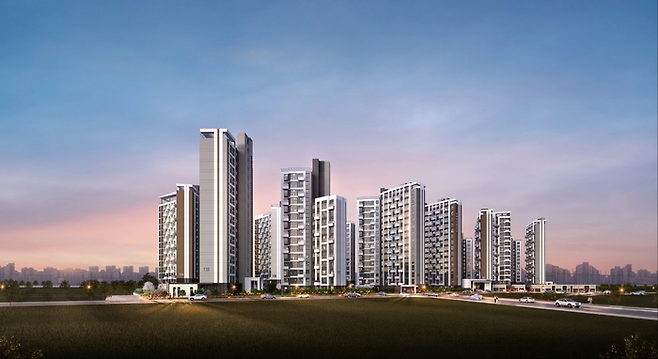 고덕 강일 대성베르힐 투시도 [제공=디에스종합건설]