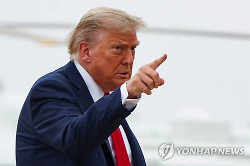 트럼프 미국 대통령 [로이터=연합뉴스. 재판매 및 DB 금지]