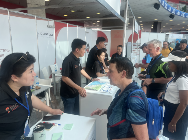 2026강릉세계마스터즈탁구선수권대회 조직위원회 제공