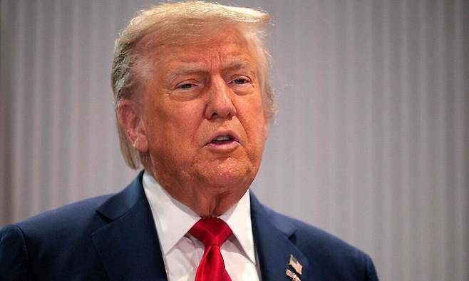 도널드 트럼프 미국 대통령. AFP연합뉴스