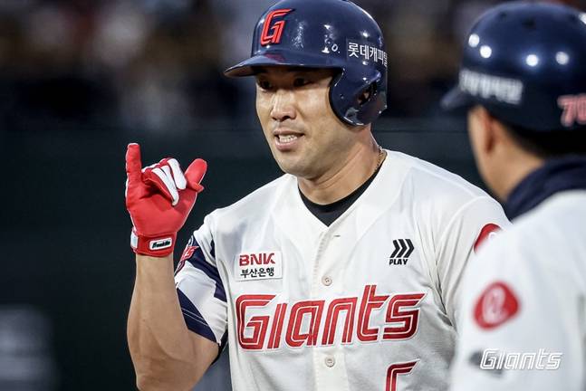 전준우. /사진=롯데 자이언츠