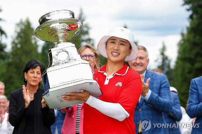 2024년 KPMG 여자 PGA 챔피언십 우승 양희영 [AFP=연합뉴스]