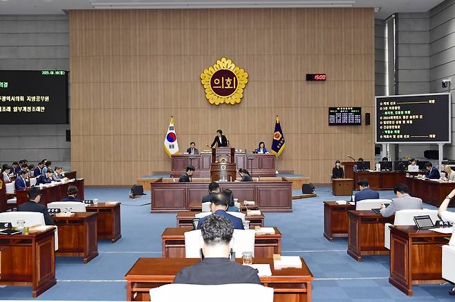 광주시의회 정례회 [광주시의회 제공. 재판매 및 DB 금지]