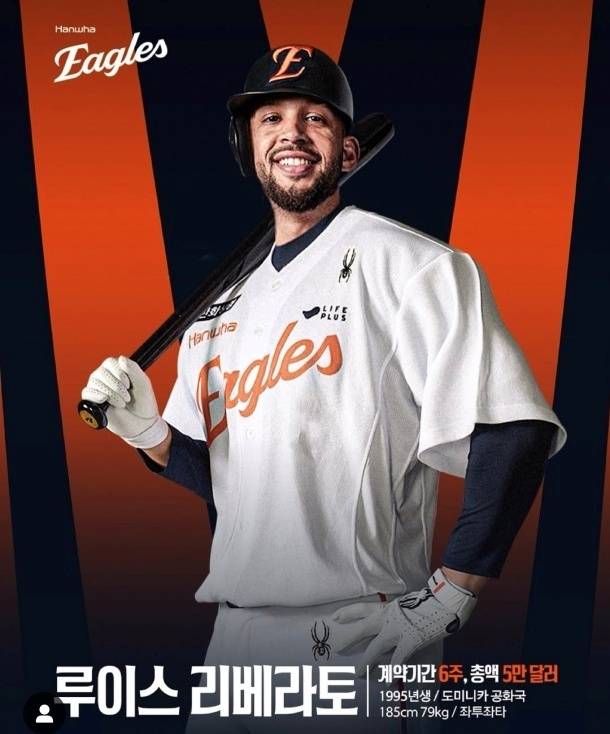 루이스 리베라토 [한화 이글스 제공. 재판매 및 DB 금지]
