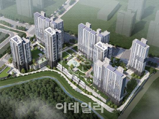 경기도 과천시 갈현동 과천지식정보타운 S7블록에 공급되는 ‘과천그랑레브데시앙’ 조감도. (사진=LH)