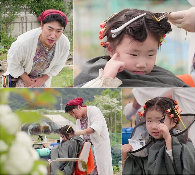 예능 ‘슈퍼맨이 돌아왔다’ 지우, 장동민 (제공: KBS 2TV)