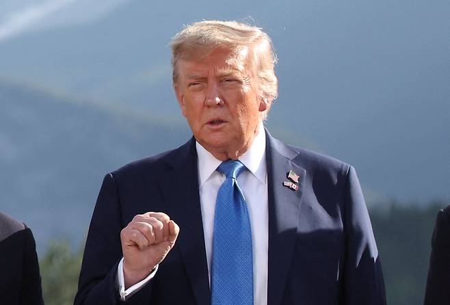 도널드 트럼프 미 대통령. /로이터=연합뉴스