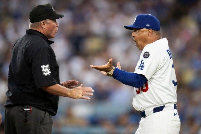 데이브 로버츠 감독. ⓒ AP=뉴시스