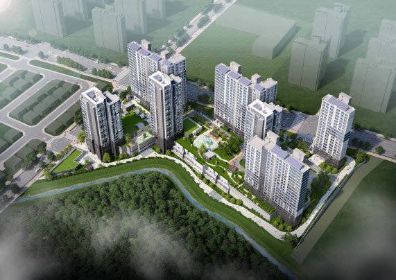 경기 과천시 과천그랑레브데시앙 조감도. 한국토지주택공사(LH) 제공