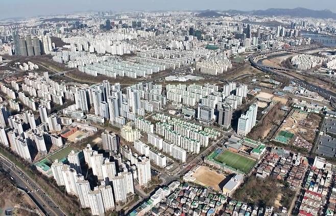 서울 강남구 '개포우성7차' 단지 젼경. 대우건설 제공