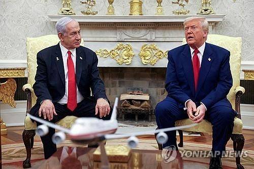 ▲ 트럼프와 네타냐후 [로이터 연합뉴스 자료사진 재판매 및 DB금지]