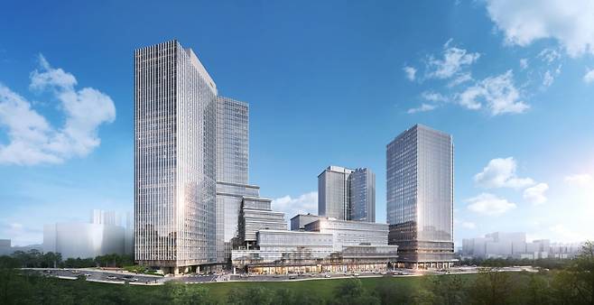 신광교 클라우드 시티 투시도. 현대엔지니어링 제공