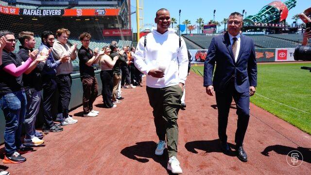 라파엘 데버스/샌프란시스코 자이언츠 SNS 캡쳐