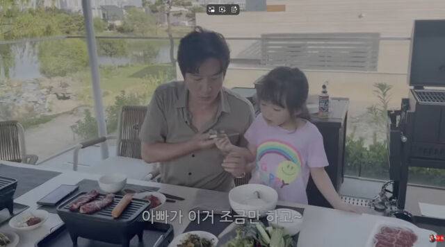 정준호, 정유담./유튜브