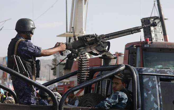 이스라엘과 이란 간 분쟁에 개입해 이란을 지원할 것이라고 선언한 후티 반군  [EPA]