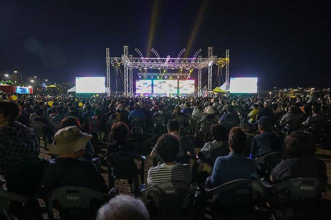 [양양=뉴시스] 지난해 양양문화제 개막식 모습.(사진=양양군 제공)photo@newsis.com *재판매 및 DB 금지