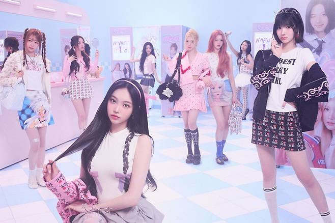 8인조 신인 걸그룹 하츠투하츠. SM엔터테인먼트 제공