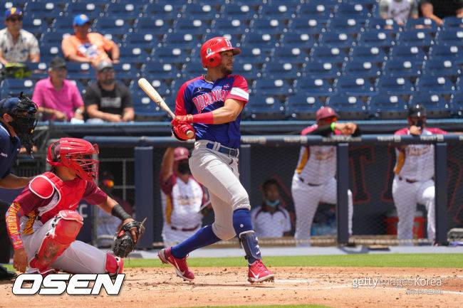 [사진] 도미니카공화국 대표팀 시절 루이스 리베라토. ⓒGettyimages(무단전재 및 재배포 금지)