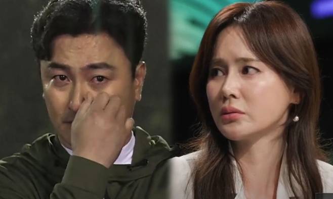 안정환(왼쪽), 이혜원. 유튜브 채널 ‘JTBC Entertainment’, KBS2 ‘스모킹 건’ 캡처