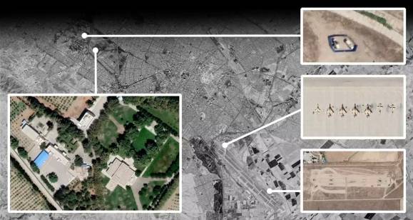 아야톨라 알리 하메네이 이란 최고지도자의 휴가용 별장을 보여주는 위성 사진. 출처=이스라엘 하욤