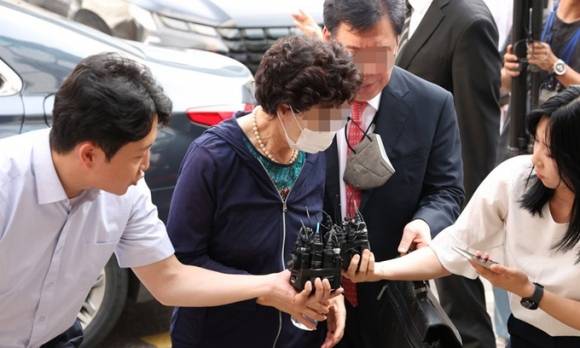 윤석열 대통령의 장모 최은순 씨. 연합뉴스