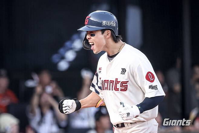 ▲ 롯데 김동혁 ⓒ롯데 자이언츠