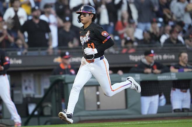 샌프란시스코 자이언츠 이정후. AP 연합뉴스