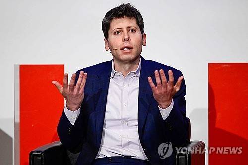 샘 올트먼 오픈AI 최고경영자(CEO) [AFP 연합뉴스 자료사진. 재판매 및 DB 금지]