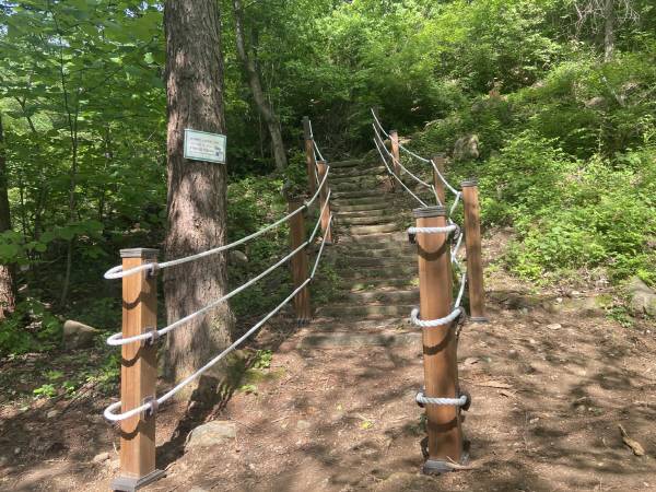 동서트레일 영주 구간 조성 모습