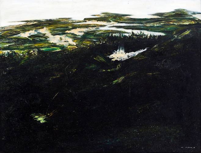고영석,&nbsp; &nbsp;아일랜드,&nbsp; &nbsp;1981,&nbsp; &nbsp;111x145cm,&nbsp; &nbsp;캔버스에 유채,&nbsp; &nbsp;제주도립미술관 소장 / 사진=제주도립미술관