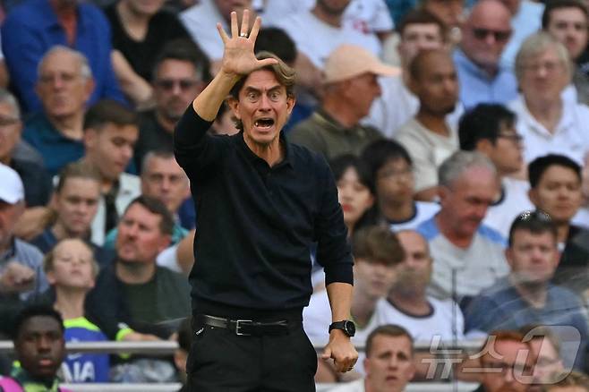 토마스 프랭크 토트넘 신임 감독. ⓒ AFP=뉴스1