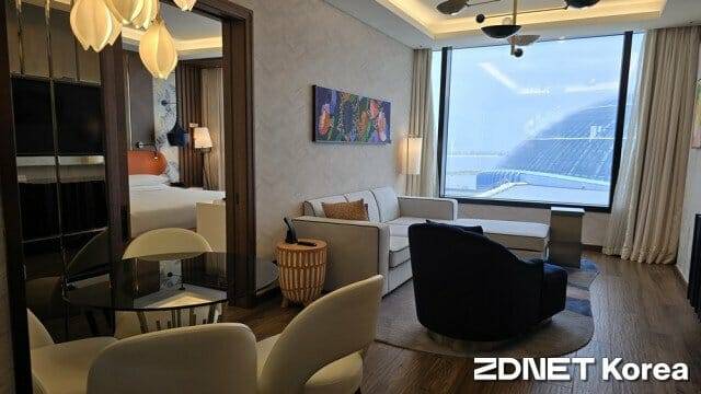 인스파이어 객실.