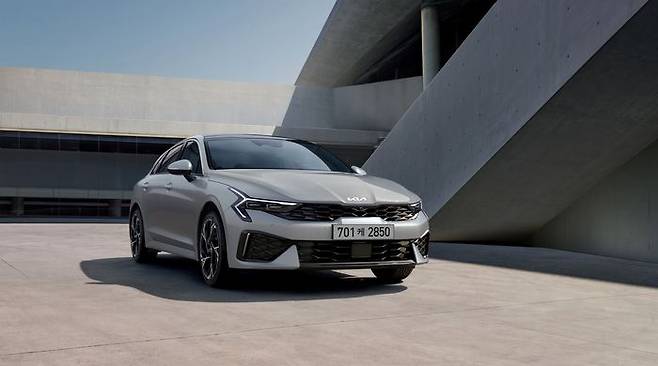 The 2026 K5 외장. ⓒ기아