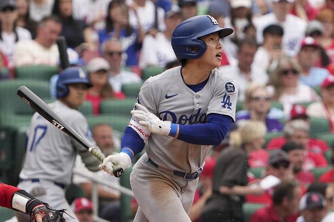 LA 다저스 김혜성이 19일 공개된 미국프로야구 메이저리그(MLB) 신인왕 모의 투표에서 내셔널리그(NL) 2위를 차지했다. 세인트루이스=AP 뉴시스