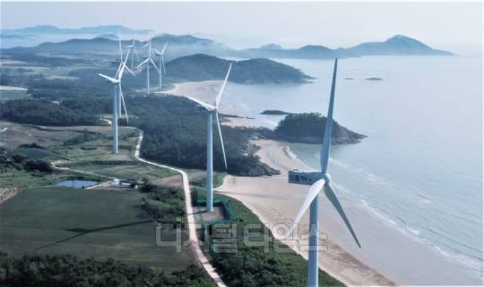 전라남도 해상풍력 단지. 사진=자료DB