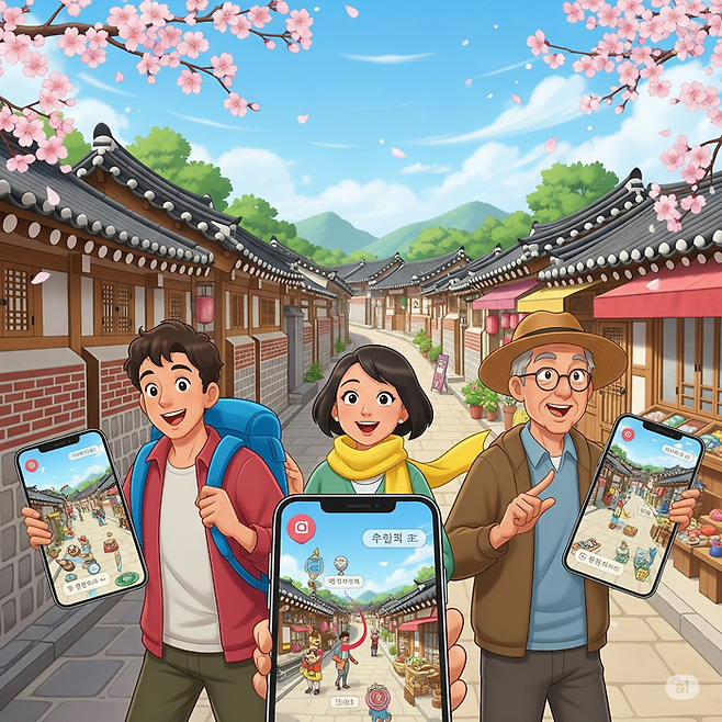 IT 핫픽 - 구글의 정밀지도 해외 반출 요청 (AI로 이미지 생성)