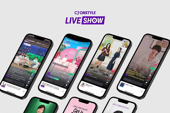 CJ온스타일이 선보이고 있는 모바일 라이브 콘텐츠. /사진제공=CJ온스타일.